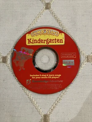JumpStart Kindergarten PC CD-ROM v1.2.1 (1998) Disc Only - Image 1 of 2