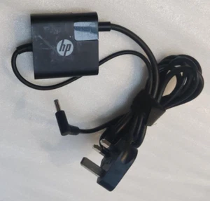 HP ADATTATORE 45W Alimentatore Caricatore UK 19.5V 2.31A TPN-LA04 - Foto 1 di 4