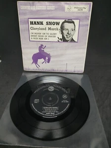 Hank Snow – Gloryland March 7" E.P. - Picture 1 of 4