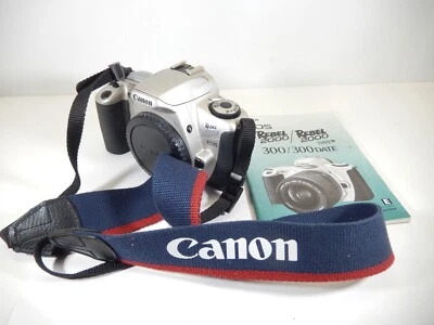 CUERPO DE CÁMARA CANON EOS REBEL 2000 35mm DE COLECCIÓN FUNCIONANDO Foto 1 de 4