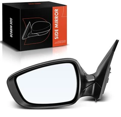 Espejo retrovisor térmico eléctrico del lado del conductor LH negro liso para Kia Forte Forte5 2014-2016 Foto 1 de 4