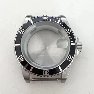 Estuche de reloj de acero inoxidable de 40 mm bisel de aluminio para movimiento 8215/8200/8205/2813 - Imagen 1 de 13