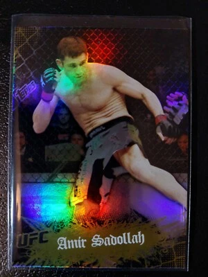 Amir Sadollah #26 2010 UFC Main Event Thick Gold Parallel - Image 1 of 2