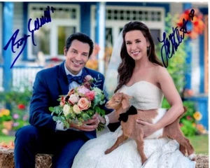 Lacey Chabert and Brennan Elliott Signed 8x10 Hallmark All of My Heart Photo - Picture 1 of 1