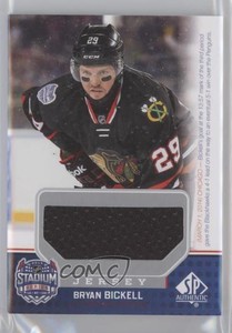 2014 SP Game Used Stadium Series/Winter Classic Materials Jersey Bryan Bickell