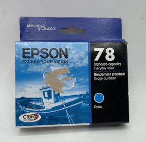 Nuevo cartucho de tinta para impresora cian Epson 78 (T078220) Exp. 03/2019 - Imagen 1 de 7