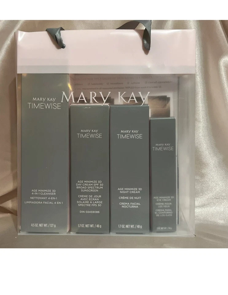 MARY KAY Timewise Miracle Set 3D Age Minimize Normal To Dry NIB 173101 9/2019 - Image 1 of 1