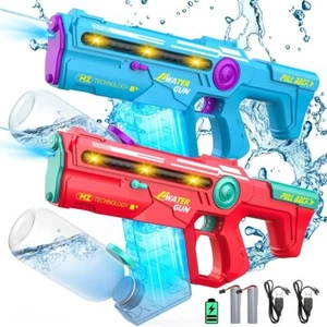 VATOS Pistolets à eau électriques 2 packs pour adultes enfants 32 FT Range - Imagen 1 de 8