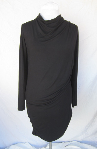 Alexander McQueen McQueen McQ Italia mantella schiena abito maglia nera vintage predeath SinV