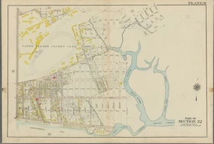 1907 CONEY ISLAND JOCKEY CLUB RACETRACK SHEEPSHEAD BAY BROOKLYN NY ATLAS MAP - Picture 1 of 3