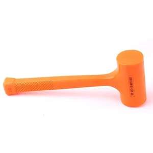 14-1/2 Length 4LB Dead Blow Hammer Mallet Non-Marring Rubber Coating - Picture 1 of 8