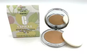 New in Box! Clinique Almost Powder Makeup SPF 18 ~ 03 Light ( MF) ~ Full Size - Picture 1 of 3