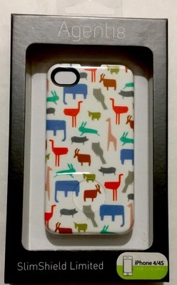 Agnet18 SlimShield Limited Case -Zoo for iPhone 4/4s IPSSX/M21 - Image 1 of 2