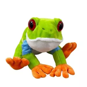 Red Eyed Tree Frog stuffed animal 12"/30cm Cuddlekins Wild Republic soft toy - Picture 1 of 3