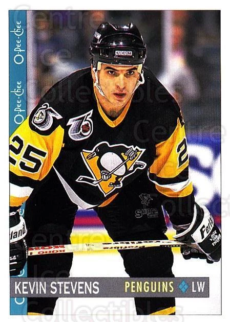 1992-93 O-Pee-Chee #29 Kevin Stevens - Image 1 of 1