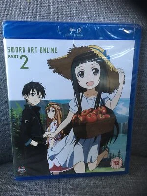 SWORD ART ONLINE  - PART 2 (BLU RAY) NEW AND SEALED. Free Post In Uk - Image 1 of 2