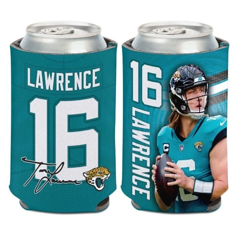 TREVOR LAWRENCE JACKSONVILLE JAGUARS SOFT FOAM CAN BOTTLE COOZIE COOLER KOOZIE Cover
