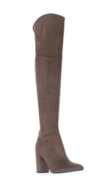Botas de vestir para mujer GUESS Arla con tacón por encima de la rodilla - Gris 9M Foto 1 de 4