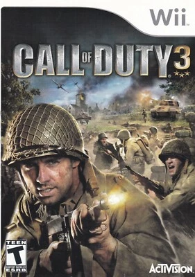 Call of Duty 3 (Nintendo Wii, 2006) *COMPLETE* - Image 1 of 2