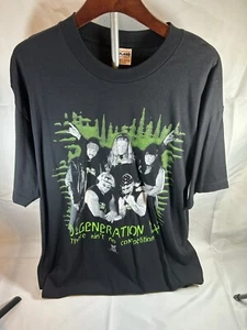 Vintage 1998 D-Generation X DX Triple H Chyna WWF Wrestling T-Shirt Mens XL - Picture 1 of 6