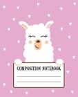 Composition Notebook: Beautiful Llama Themed Wide Ruled Composition Notebook ...