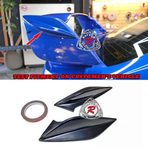 Se adapta al sedán Subaru WRX STi 08-21 con alerón de maletero STi OEM aletas laterales (ABS) - Imagen 1 de 5