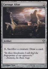 Magic the Gathering MTG Carnage Altar (198) Zendikar   LP