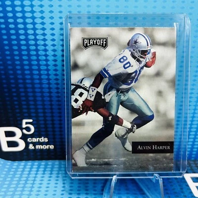 1992 Playoff Alvin Harper Dallas Cowboys #24 - Image 1 of 2