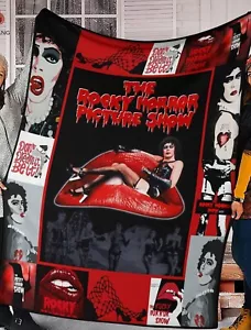 The Rocky Horror Picture Show Fleece Blanket, Movie Blanket - Picture 1 of 1