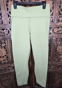 PowerHold By Fabletics High Rise 7/8 Legging Yoga Gym Green Womens Size Large - Picture 1 of 19
