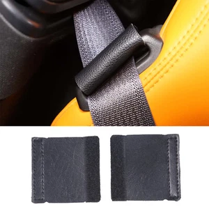 Black Safety Belt Anti-Drop Mat Accessories Pad For Corvette C7 C8 Z06 2014-2023 - Picture 1 of 10