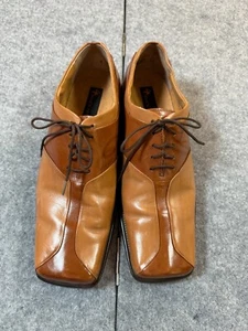 Stacy Adams 23293-14 Men's 10.5M Dress Shoes Brown Leather Casual Lace Up Oxford - Picture 1 of 10