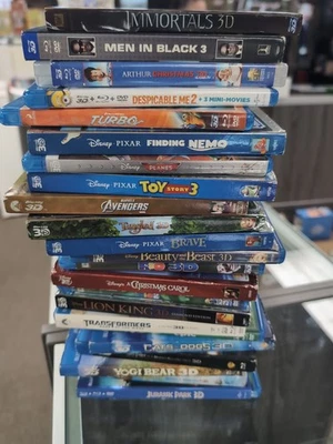 24 - 3D Blu-Ray Boxed Collection Disney Pixar  Great Condition - Bild 1 von 4