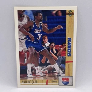 1991-92 Upper Deck Antoine Carr Sacramento Kings #313 - Picture 1 of 3