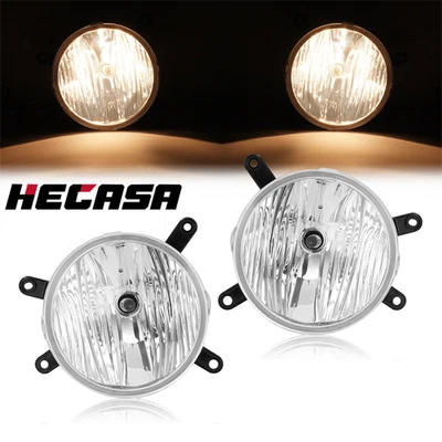 2Pcs Fog Lights For Ford Mustang GT 2005-2009 Pair Clear Lens W/Bulbs LH & RH - Image 1 of 4
