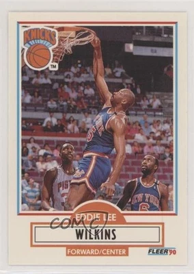 1990-91 Fleer Update Eddie Lee Wilkins #U-65 - Image 1 of 2