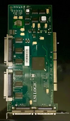 LSI Logic Ultra160 SCSI Dual-Channel Host Bus Adapter LSI22915A Tested 100% F SH - Image 1 of 4