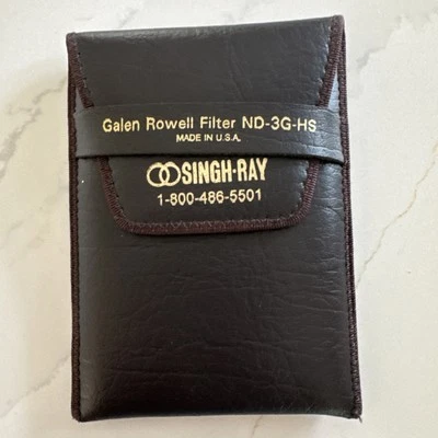 Singh-Ray Galen Rowell Filter ND-3G-HS With Leather Pouch 80x120mm - Image 1 of 4