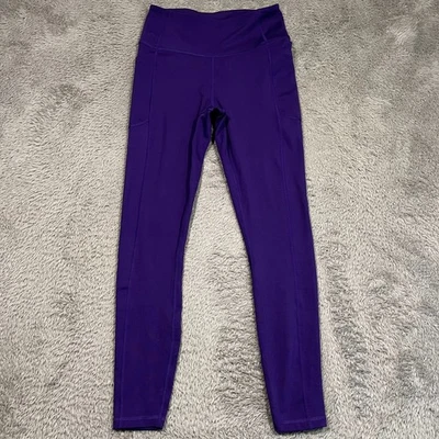 Victoria's Secret On Point Flow Leggings Women's S Purple Pockets - Image 1 of 4