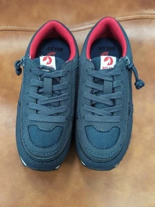 Nuevo BILLY Calzado Billy Jogger Niños Tenis Zapatos Azul Marino/Rojo Talla EE. UU. 1 M - Imagen 1 de 8