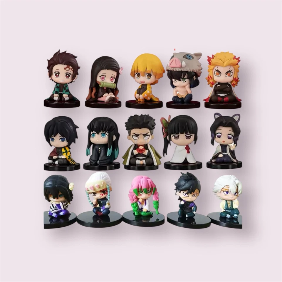 2025 Demon Slayers 3D Figuren mit Boxen - Bild 1 von 1