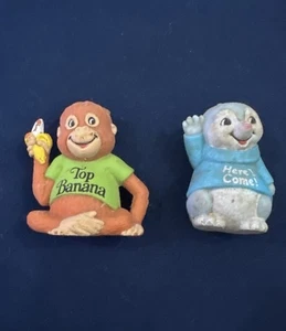 Camicia Racconti anni 80 PVC Figure LJN Toys Here I Come Top Banana Vintage - Foto 1 di 2