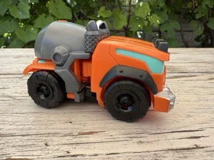 Playskool Heroes Transformers Rescue Bots Academy Wedge Construction Bot Orange - Picture 1 of 8