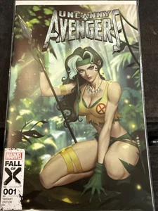 UNCANNY AVENGERS 1 R1C0 TRADE VARIANT ROGUE SAVAGE LAND MARVEL 2023 - Picture 1 of 2