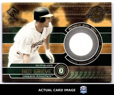 2001 Pacific Private Stock No128 BEN GRIEVE Oakland Athletics MEM почти как новый - Изображение 1 из 4