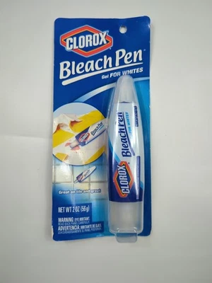 Clorox отбеливатель ручка гель для белых двойной наконечник 2 унций запечатанный новый в упаковке 2010 - Изображение 1 из 4