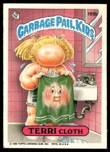 1986 Topps Garbage Pail Kids Series 5 #169b Terri Cloth EX - Picture 1 of 2