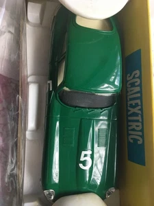 TRIANG SCALEXTRIC 32 SLOT CAR PRE 1980 E TYPE JAG BOXED STUNNING - Picture 1 of 6