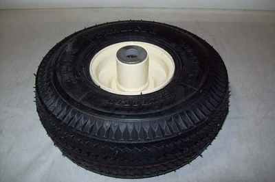 ШИНА HAULOTTE/BIL JAX / КОЛЕСО 11x4,00 4NHS РЕБРИСТАЯ ШИНА 4x2,25 дюйма КОЛЕСО БЕЖЕВОЕ A-02165 - Изображение 1 из 4