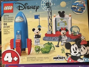 LEGO Disney 10774 Mickey Mouse y Minnie Mouse's Space Rocket, Nuevo En Caja - Imagen 1 de 9